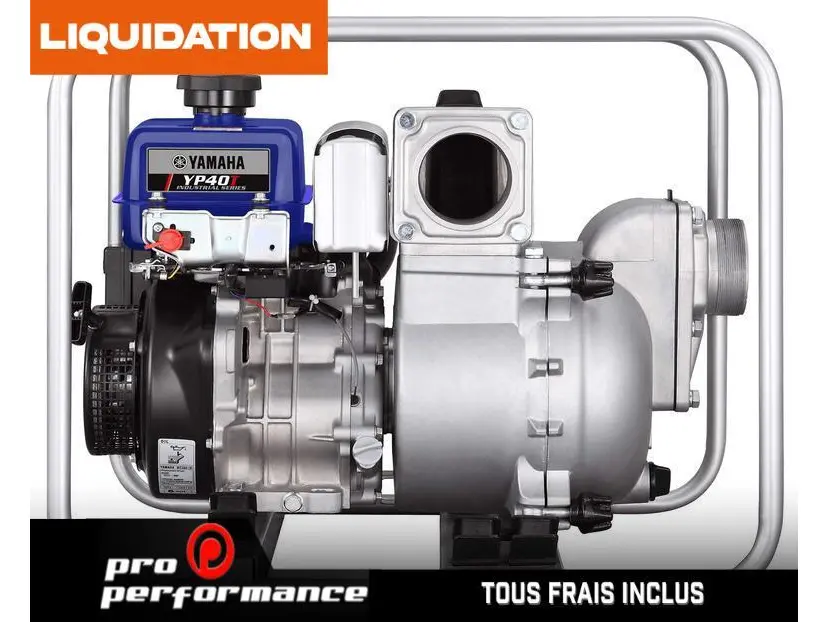 2019 Yamaha POMPE DE VIDANGE 4 POUCES 