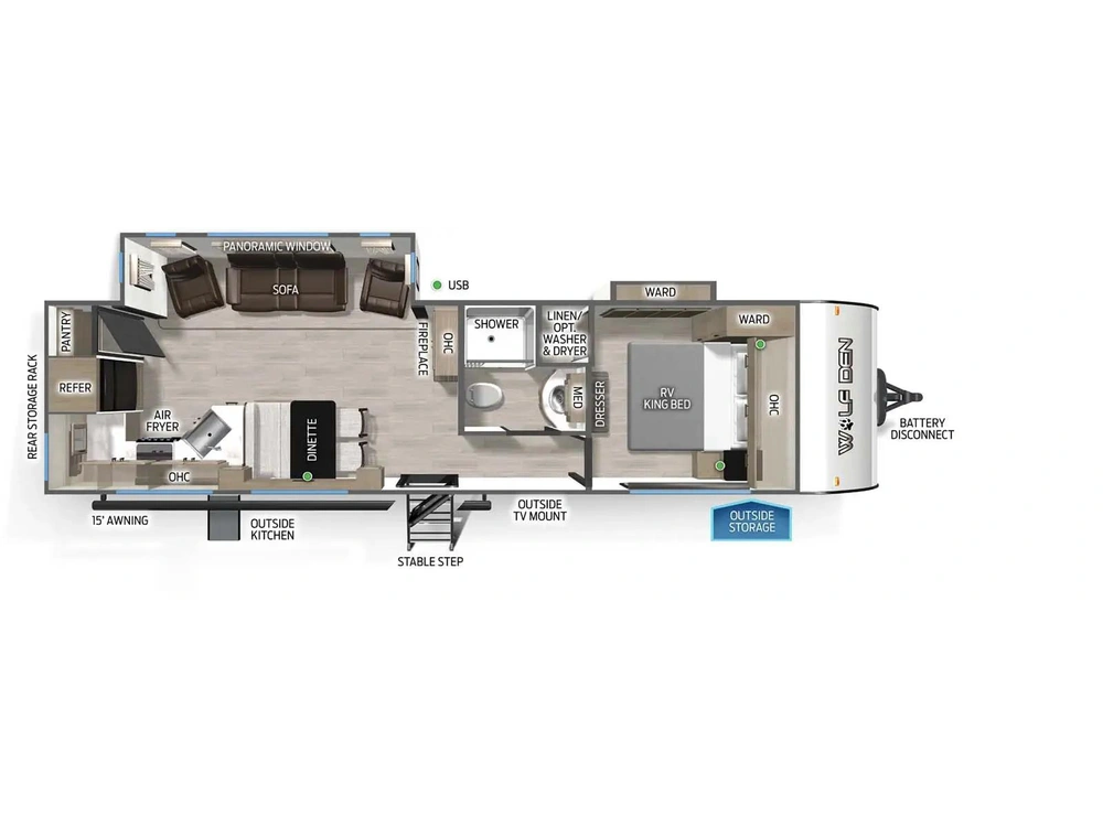 Forest River Wolf Den 271rk 2026 alt
