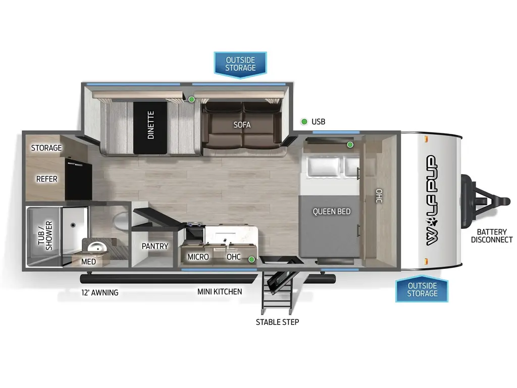 Forest River Wolf Pup 18PB  2026