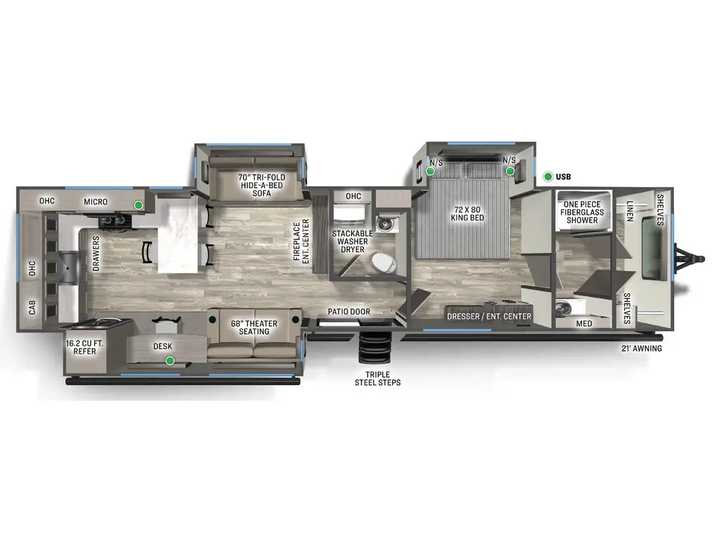 Forest River Sierra 396RKLR 2026