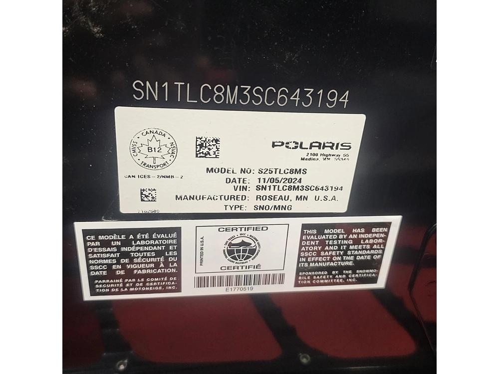 2025 Polaris Boost Switchback Assault 146 alt