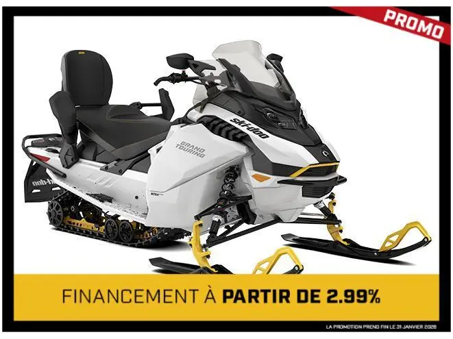 2026 Ski-Doo GRAND TOURING ELECTRIC ROTAX E-POWER High-Efficiency 0.75'' E.S. w/ 10.25'' Touchscreen