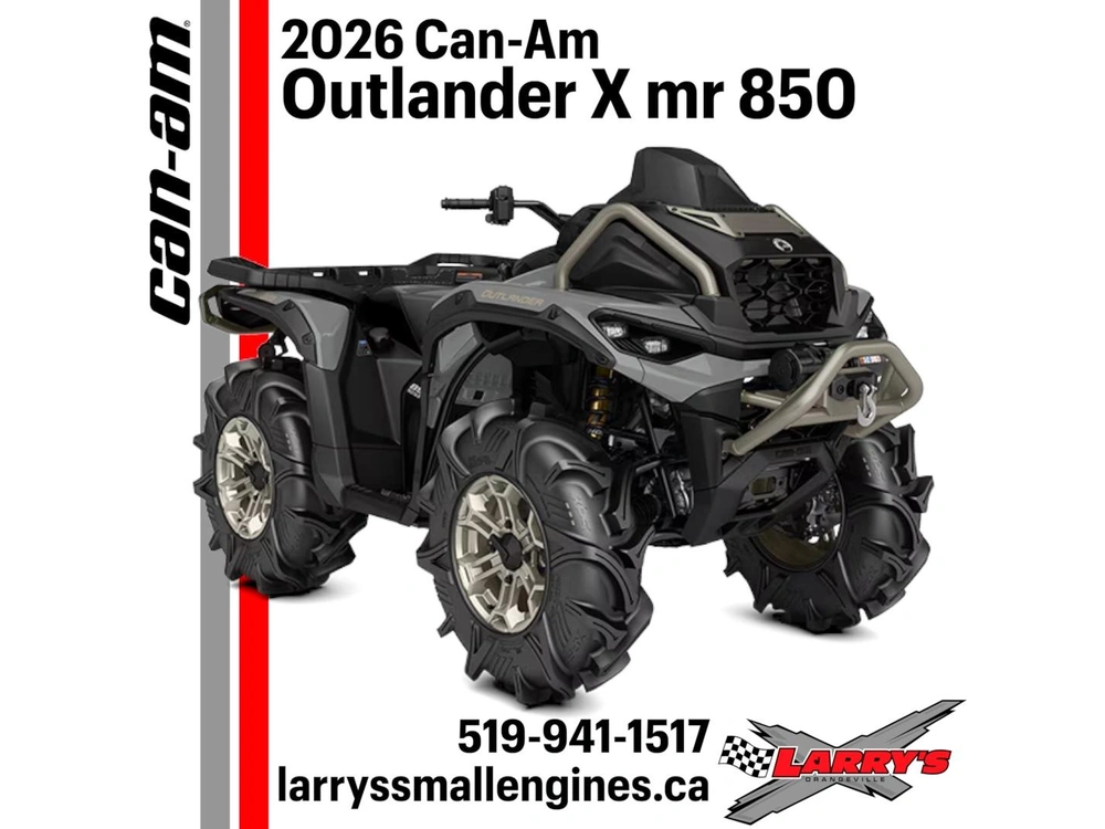 2026 Can-am Outlander X Mr 850 4kta alt