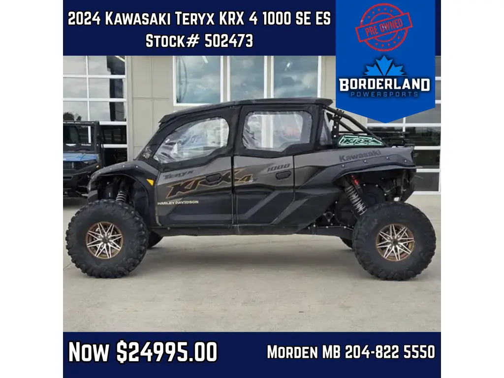 2024 Kawasaki Teryx KRX 4 1000 SE eS