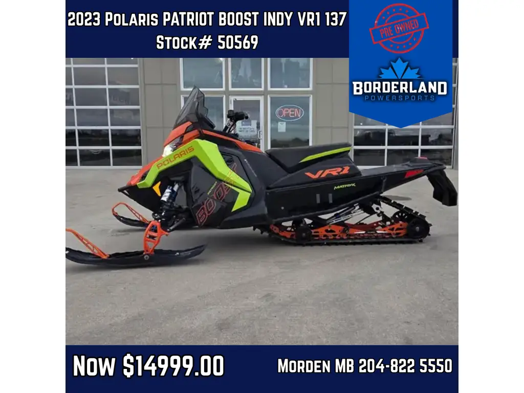 2023 Polaris PATRIOT BOOST INDY VR1 137 Patriot Boost