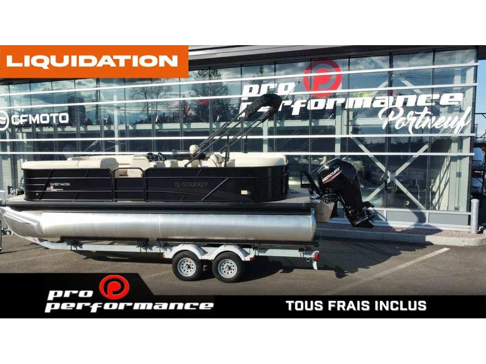 2023 Godfrey Marine Sweetwater 2286 Midship Table alt