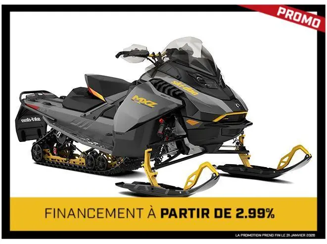 2026 Ski-Doo MXZ ADR w/ BLIZZARD Pkg 137 850 E-TEC Ice Ripper XT 1.25'' E.S.