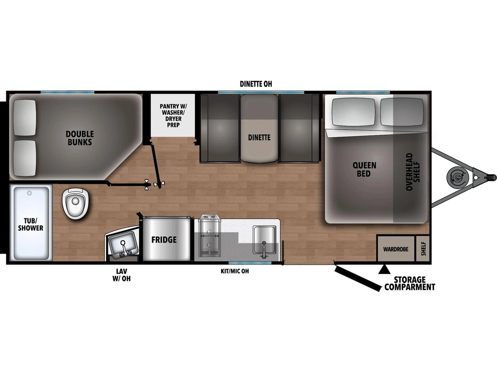 Coachmen Shasta 18dbl 2026 alt