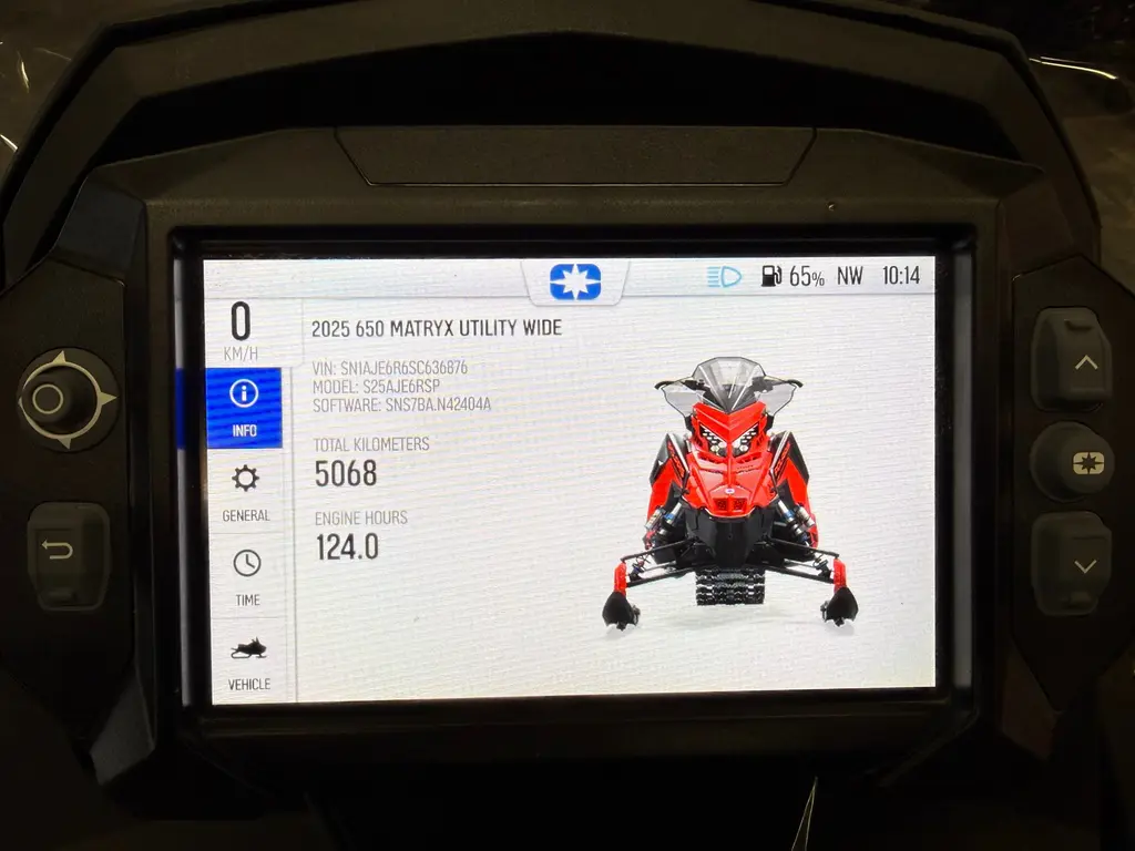 2025 Polaris 650 Titan Adventure 155