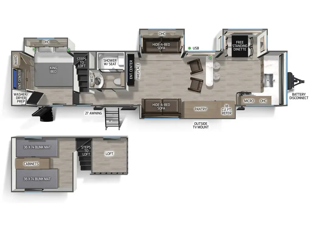 2026 Forest River Timberwolf 39DK 