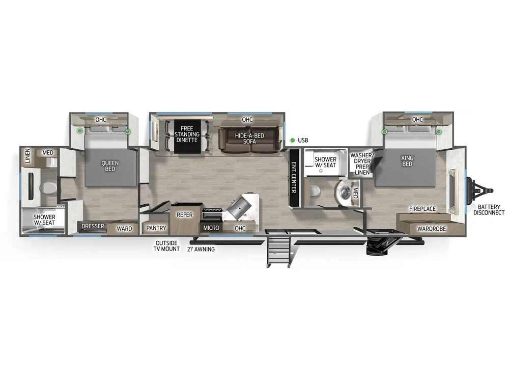 Forest River Timberwolf 39hba 2026 alt