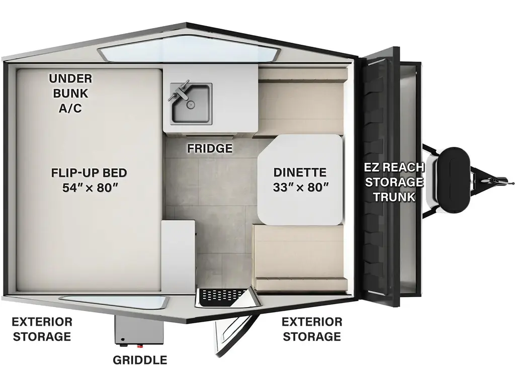 Forest River Rockwood Hardside A101RB 2026