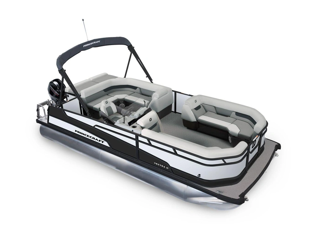 Princecraft Vectra 21l/ 90hp Blanc / Charbon 2026 alt