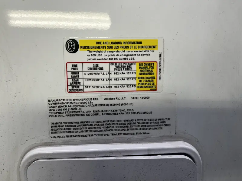 2026 Alliance RV Paradigm 395DS