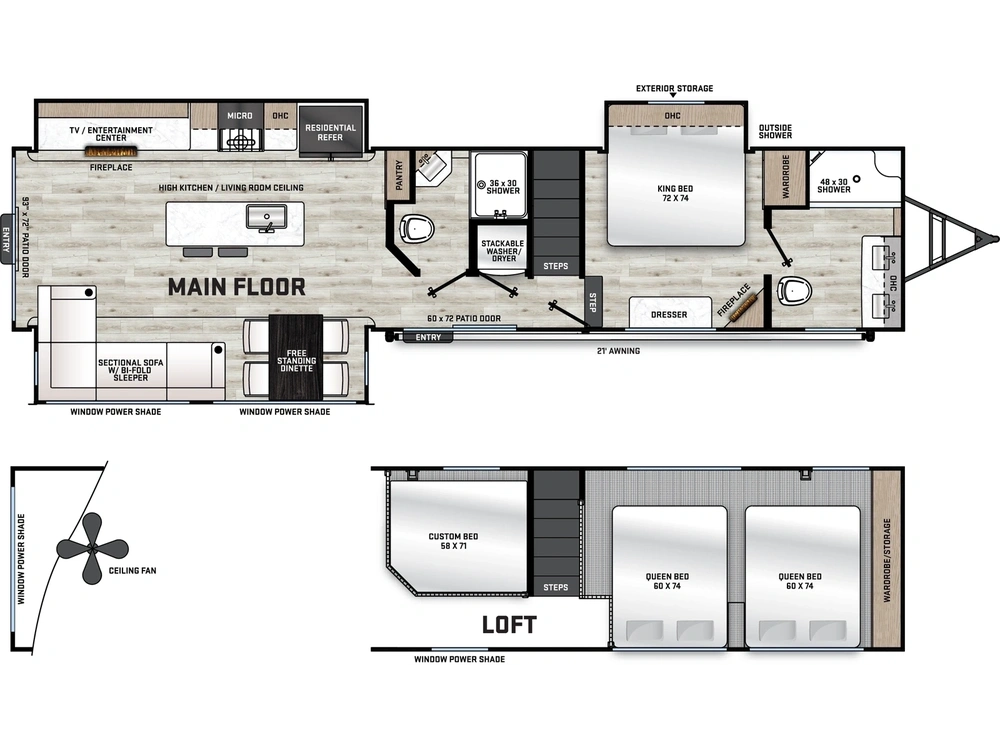 2026 Forest River Aurora Destination 42 Condo alt