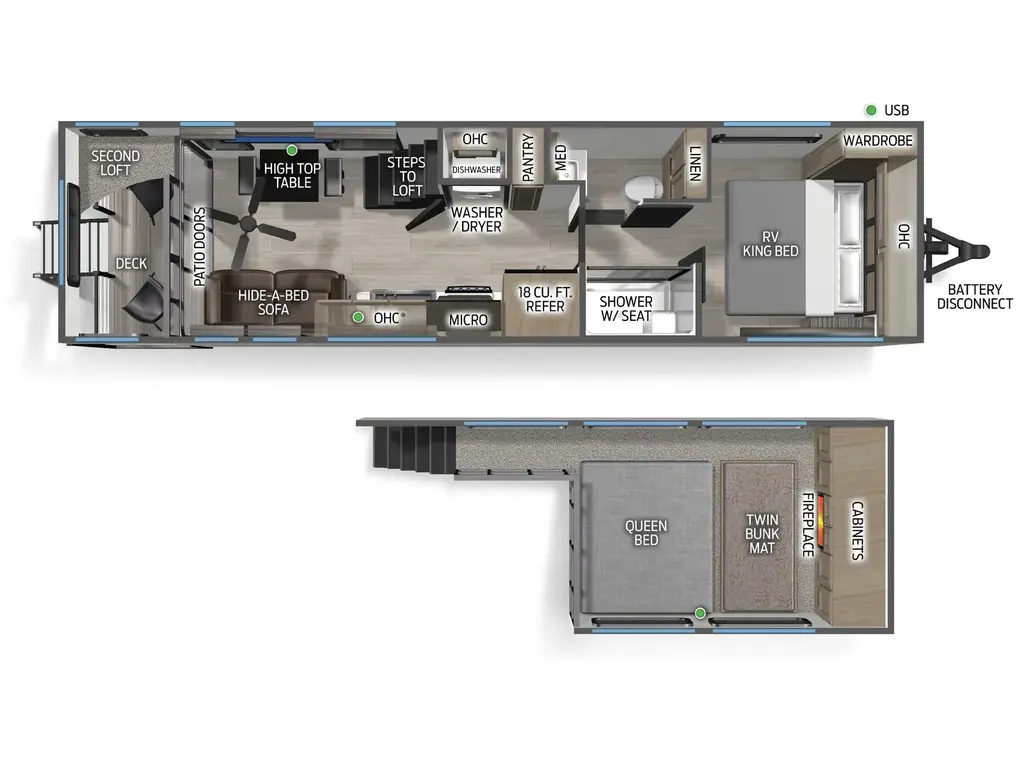 2026 Forest River Timberwolf Mini Loft 20OG 