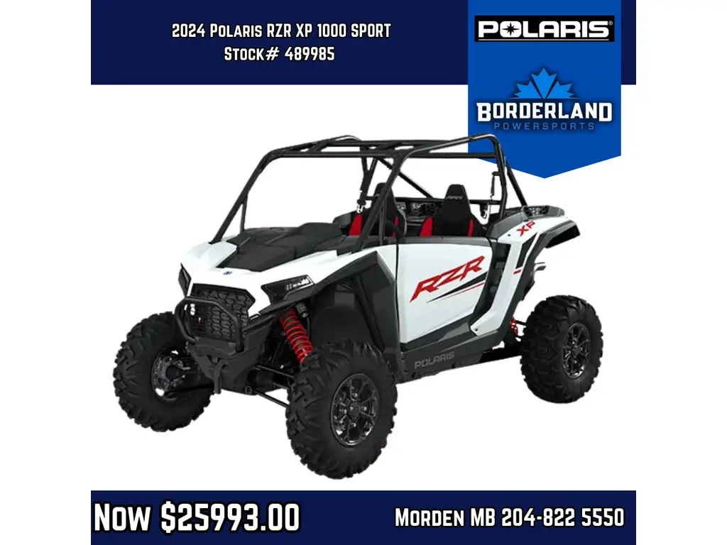 2024 Polaris RZR XP 1000 SPORT 