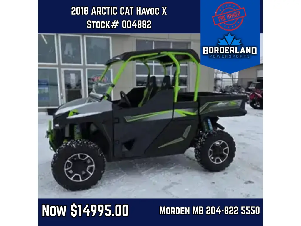 2018 Arctic Cat Havoc X