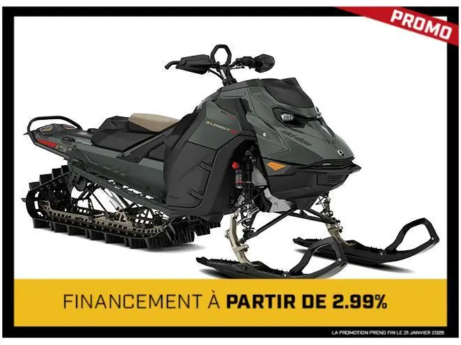 2026 Ski-Doo SUMMIT X w/ EXPERT Pkg 165 850 E-TEC Turbo R PowderMax X-Light 3.0'' SHOT w/ 10.25'' Touchscreen