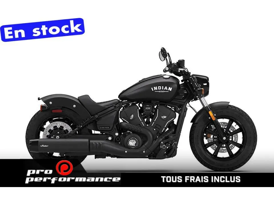 2026 Indian Motorcycle Indian Scout Bobber Limited +Tech