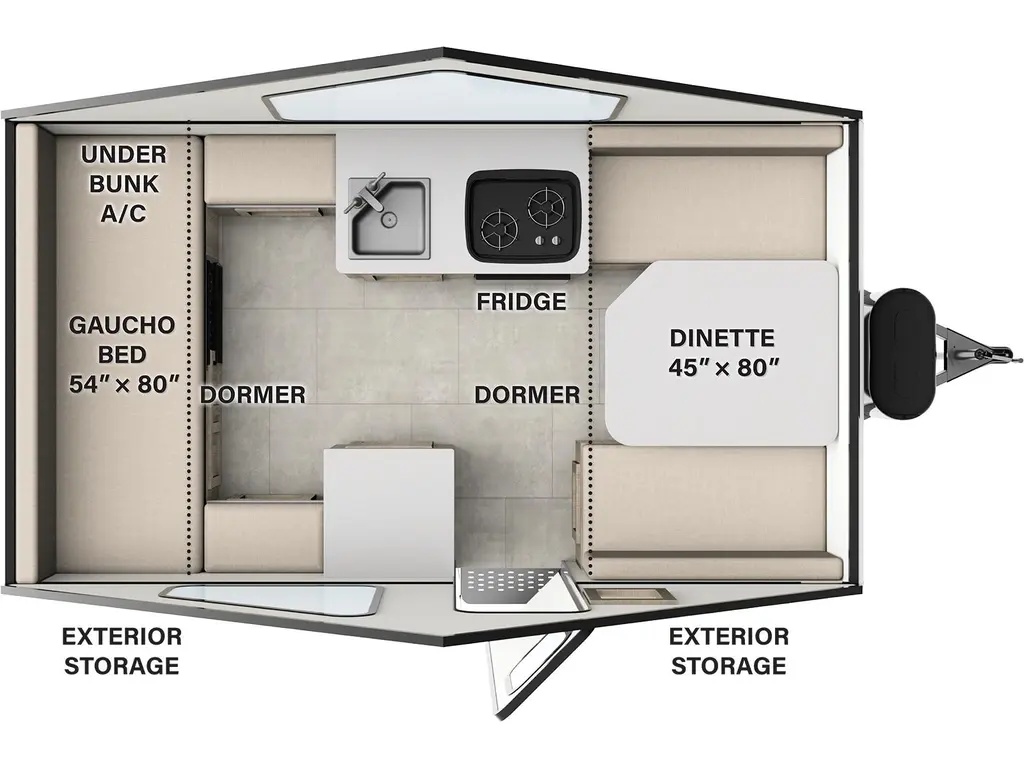 Forest River Rockwood Hardside A121FD  2026
