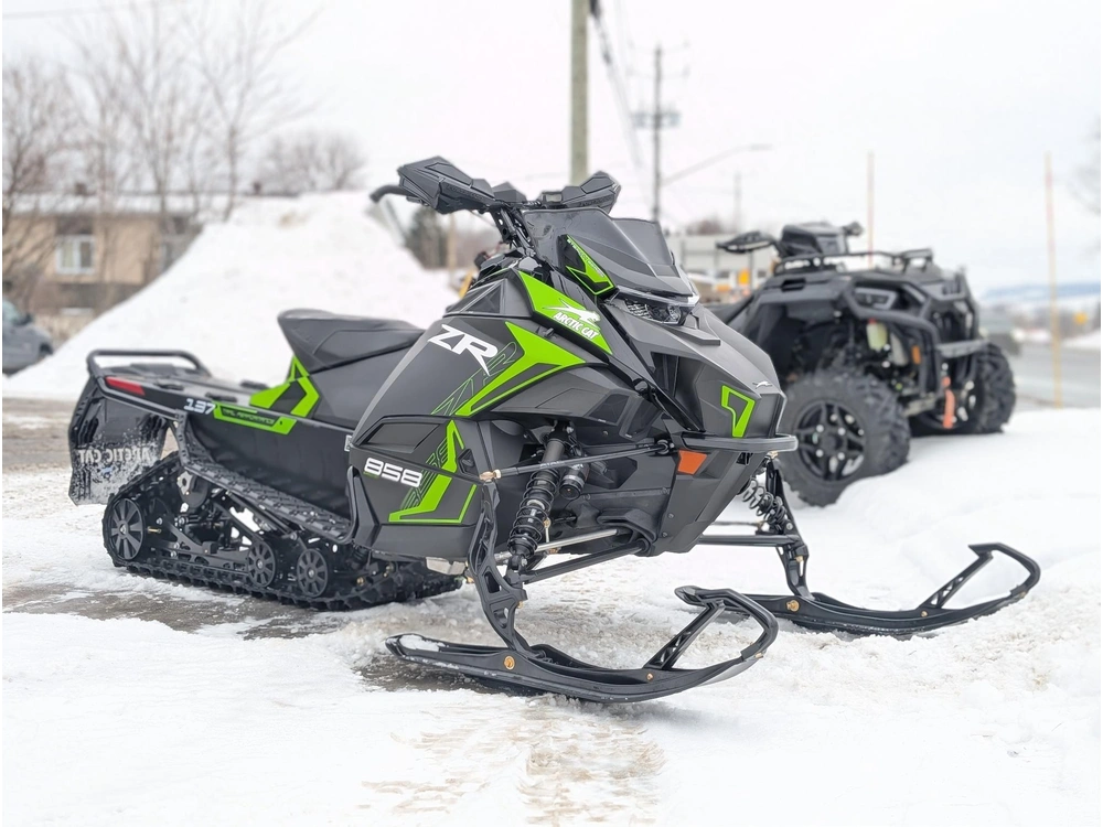 2026 Arctic Cat Zr 858 137 Atac Es Cn Grn Démo | Suspension Ajustable | 🧭 Garmin G8 – Navigation Intégrée Haute Définition 🧭 | alt