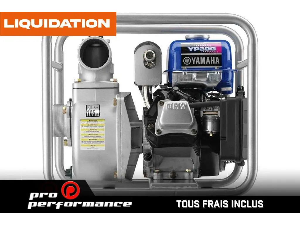 2021 Yamaha POMPE A EAU DE 3 POUCES 