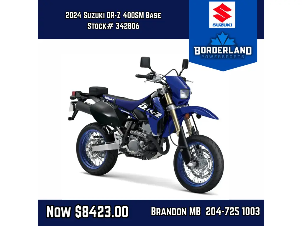 2024 Suzuki DR-Z 400SM Base 
