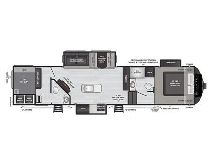 2022 Keystone Rv Sprinter 35 Bh alt