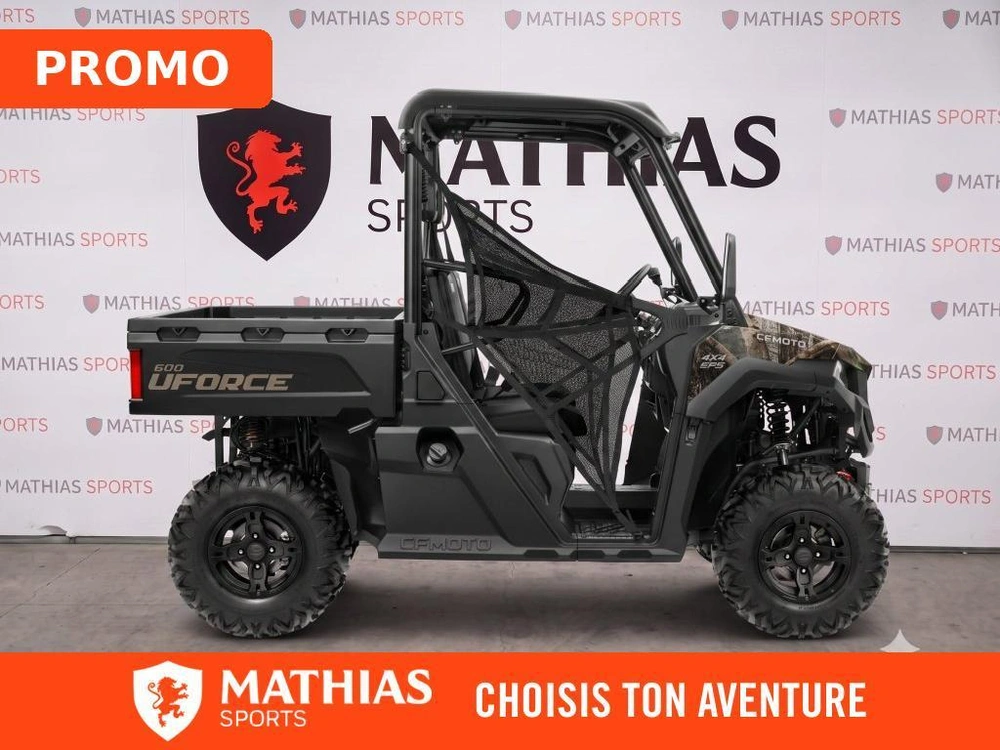 2026 Cfmoto Uforce 600 Camouflage Kanati alt
