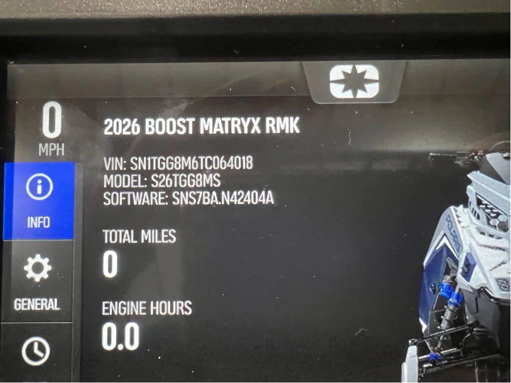 2026 Polaris Patriot Boost Rmk Khaos 165 S26tgg8ms alt