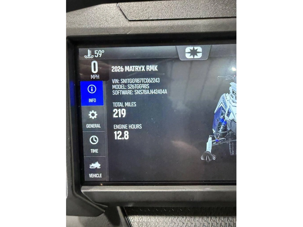 2026 Polaris Patriot 9r Rmk Khaos 155 3.25" Track alt