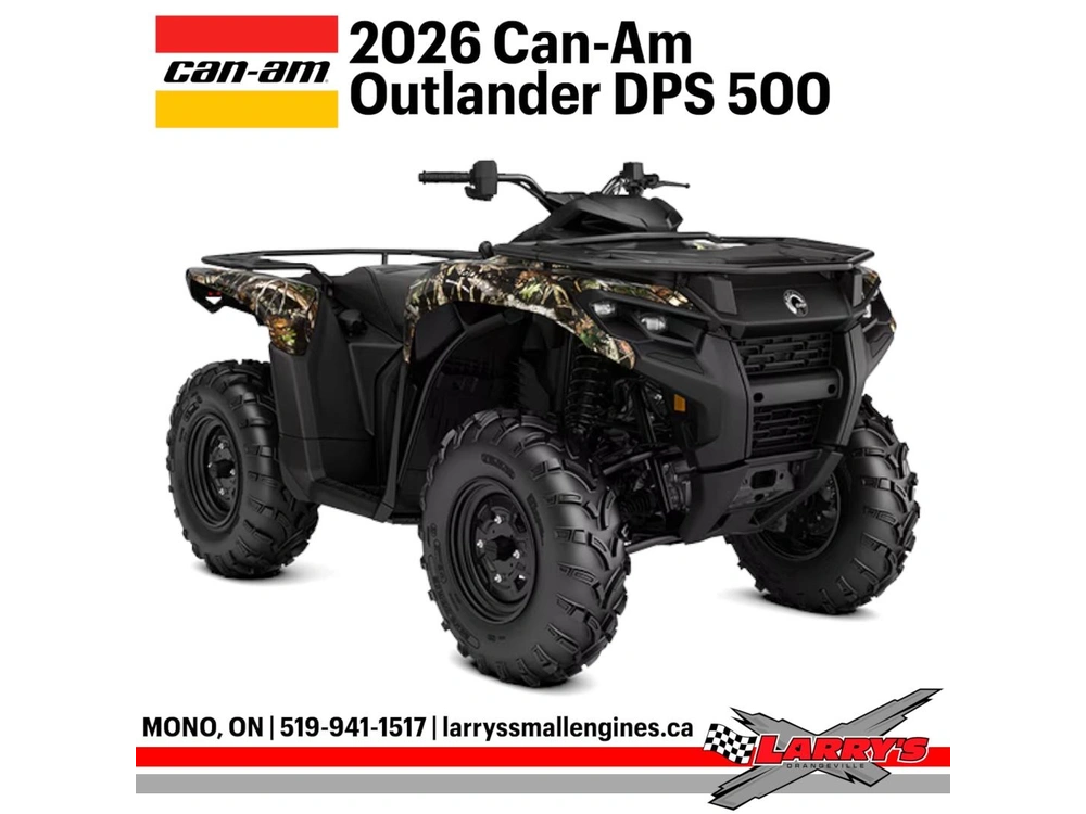 2026 Can-am Outlander Dps 500 1btf alt
