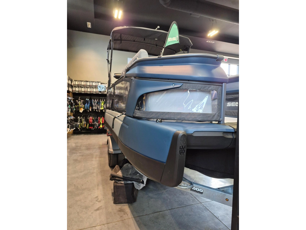 2026 Sea-doo Switch Cruise Limited 21' 300hp Harbor Blue/galvanized Trailer alt
