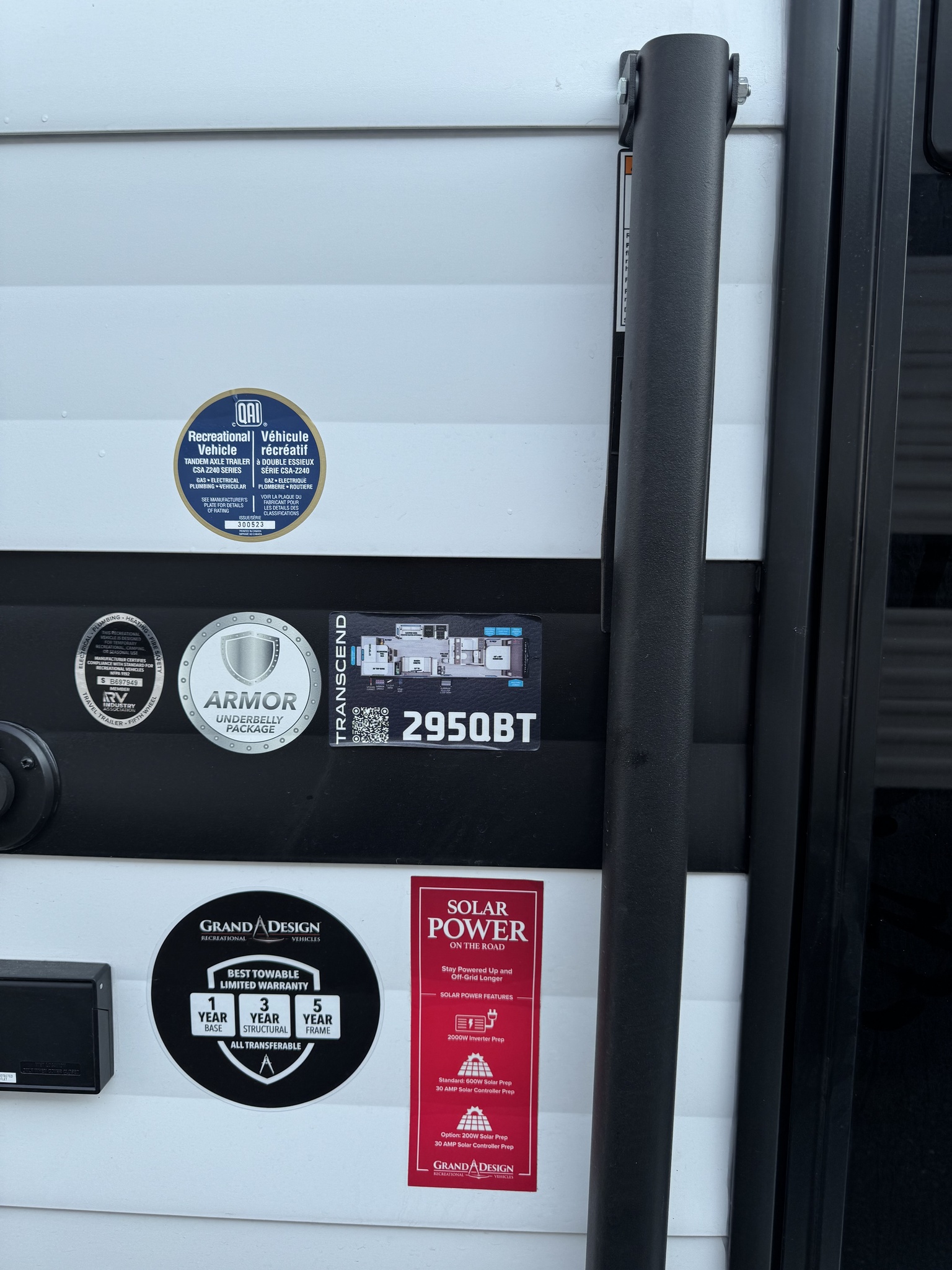 2027 Grand Design 295 qbt Transcend