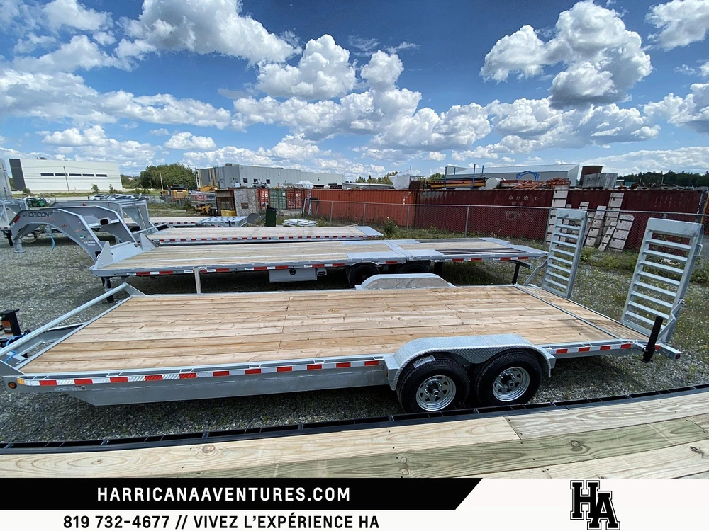 2026 Canada Trailers Remorque 7x24 Plate Forme Ce724-14k alt