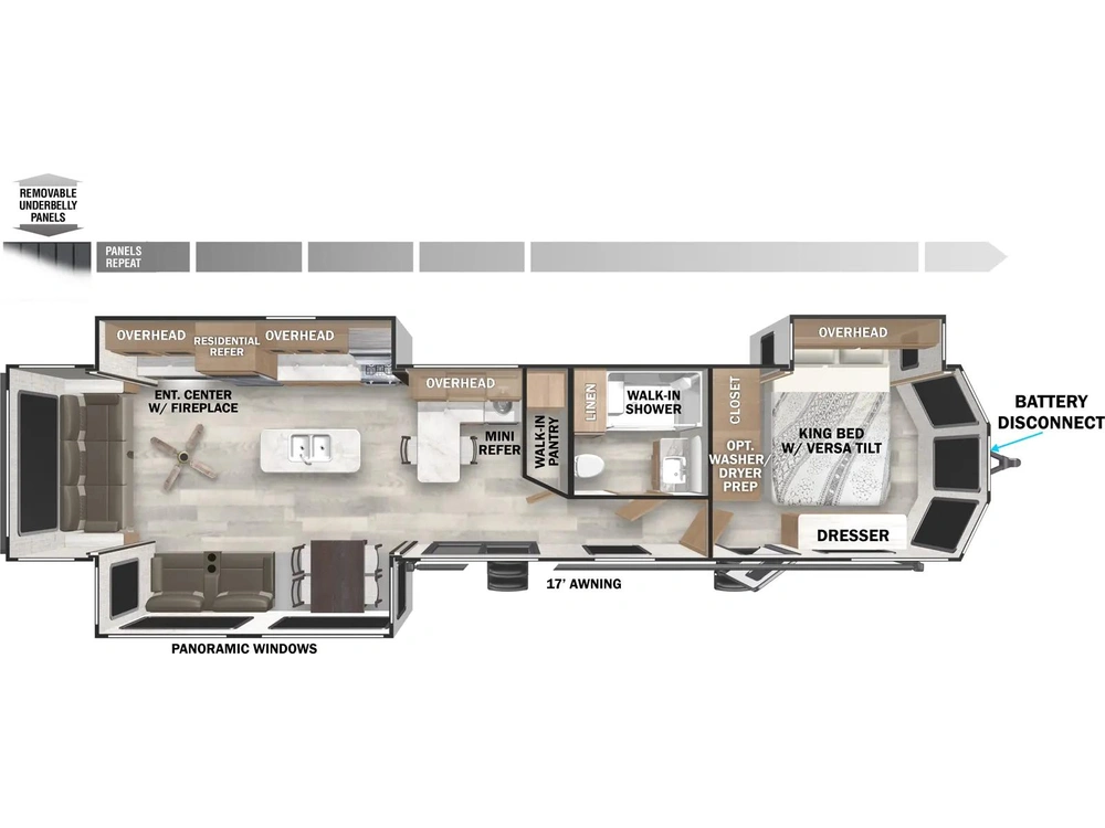 2025 Forest River Wildwood Lodge 40 Rlb alt