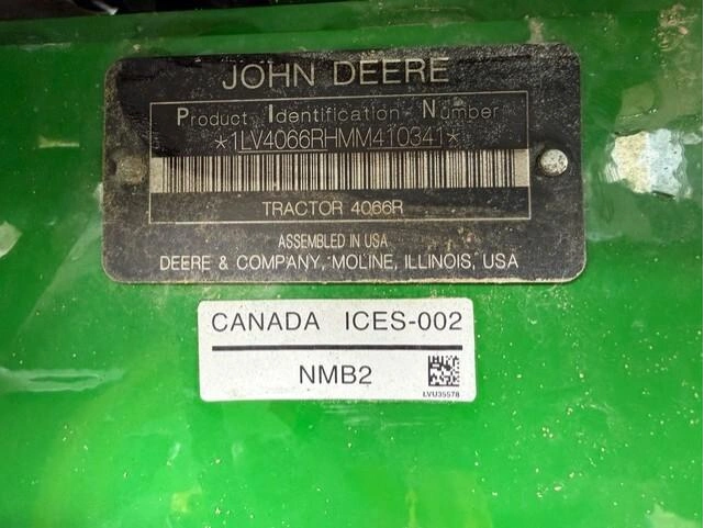 John Deere 4066r 2021 alt