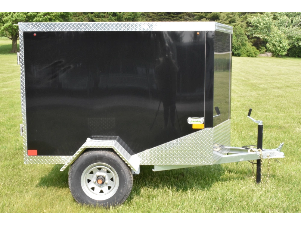 2026 Rhino Galvanized Enclosed 4' X 6' Sa alt