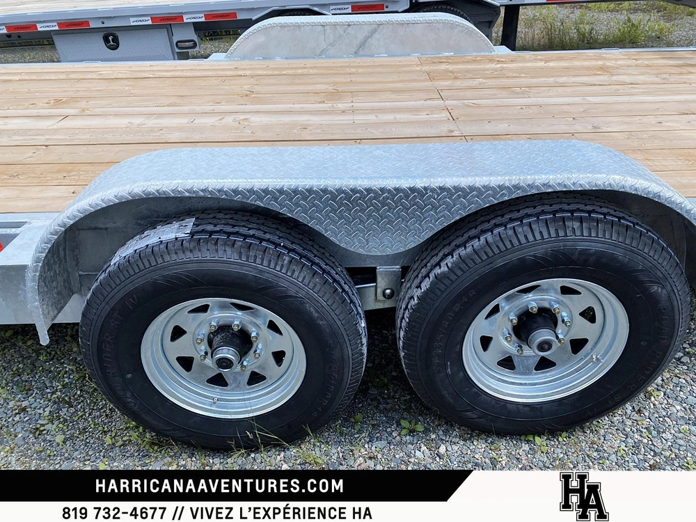 2026 Canada Trailers Remorque 7x24 Plate Forme Ce724-14k alt