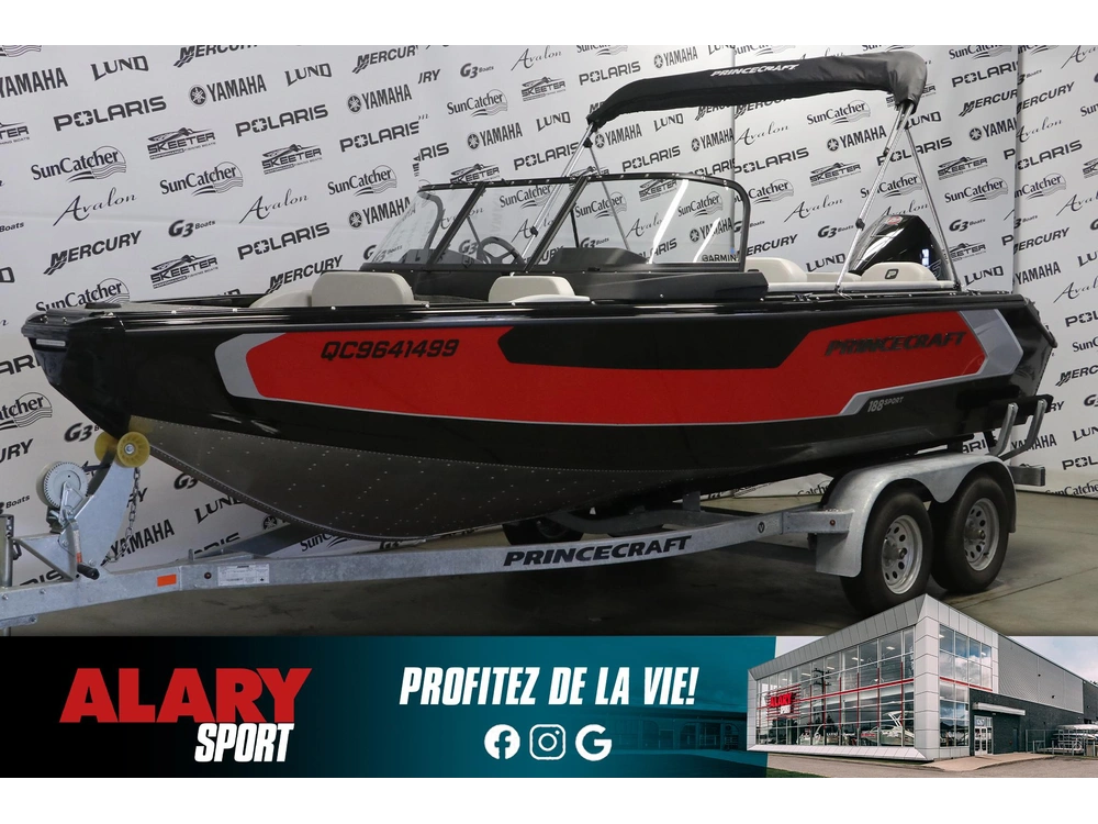 2025 Princecraft Sport 188 + Mercury 200xl Pro Xs alt