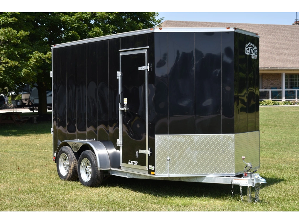2026 Gator Galvanized Enclosed 7' X 12' Ta alt