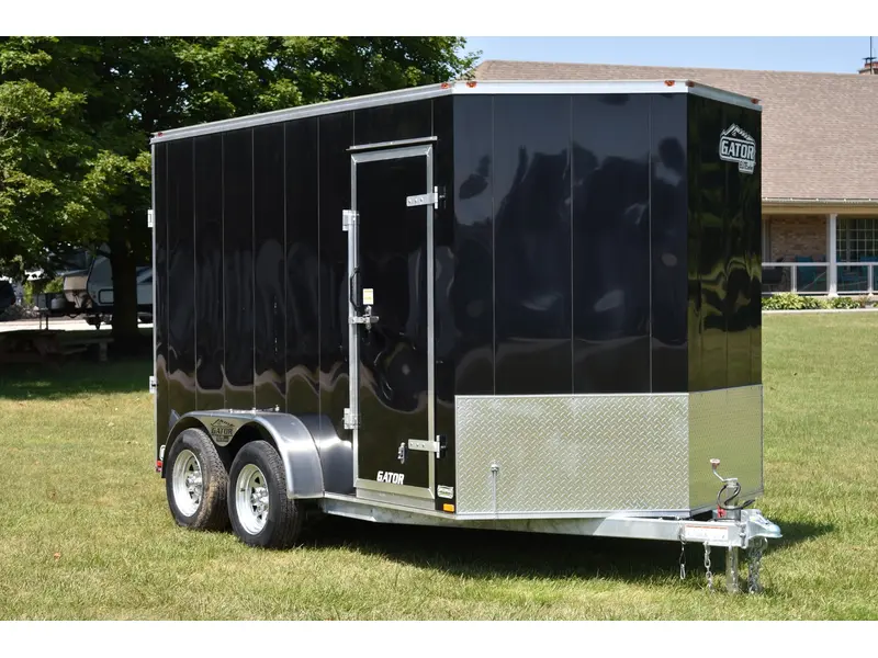 2026 Gator Galvanized Enclosed 7' X 12' Ta alt