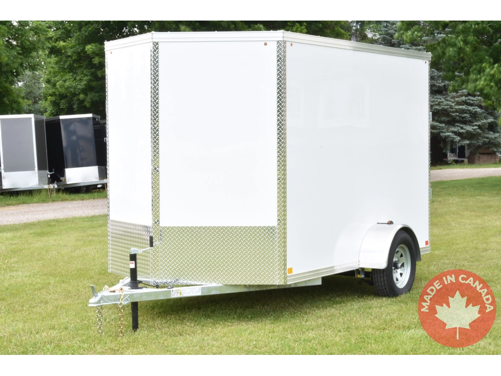 2026 Rhino Galvanized Enclosed 6' X 10' Sa Ramp alt