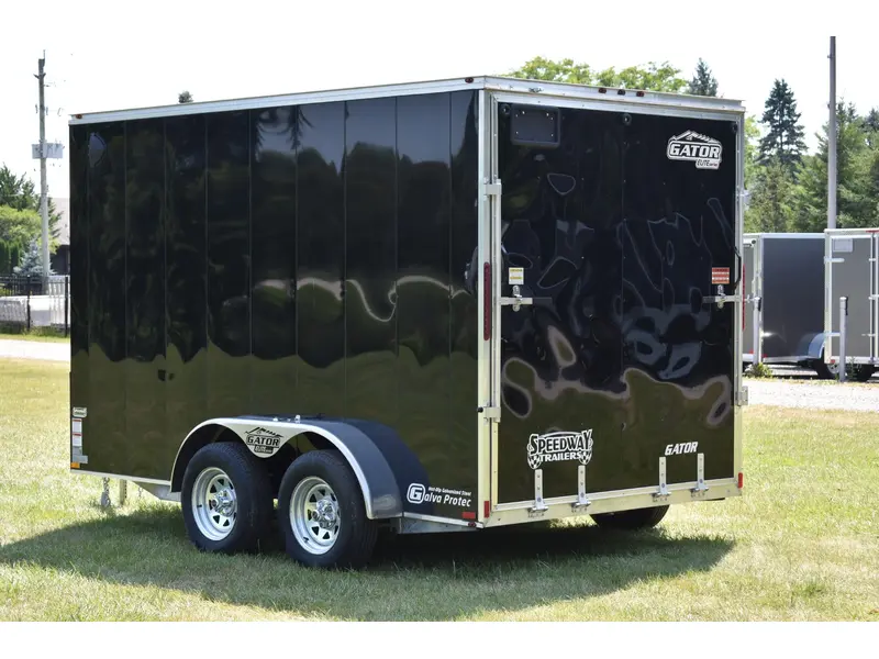 2026 Gator Galvanized Enclosed 7' X 12' Ta alt