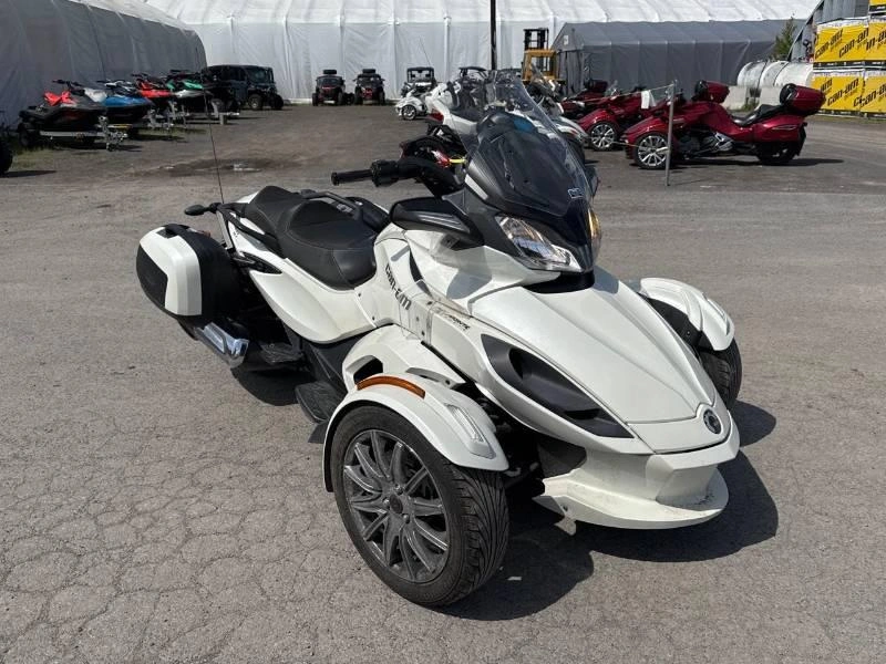 Can-am Spyder St Limited Se5 Blanc 2013 alt