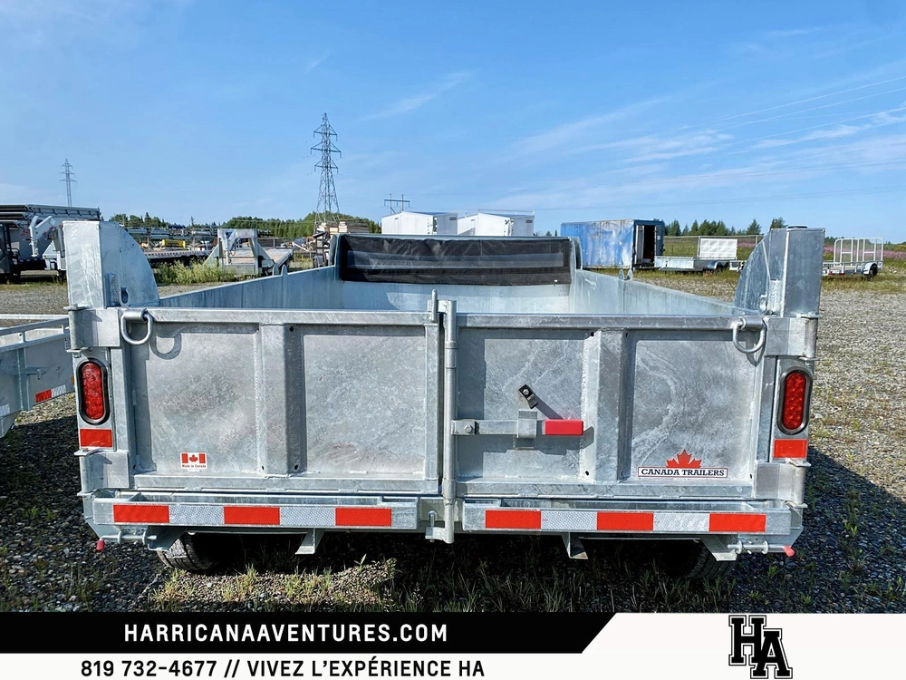 Canada Trailers Remorque Dompeur 6x12 2026 alt