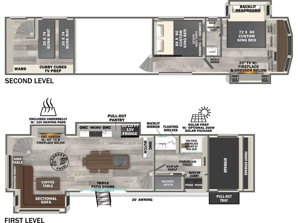 2025 Forest River Salem Roost 43 alt