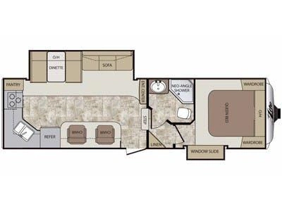 2012 Keystone Rv Cougar X-lite 27rks alt