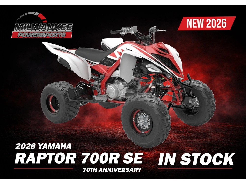 2026 Yamaha Raptor 700r Se 70th Anniversary Edition alt